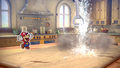 The Bottle Opener attacking a Silver Shy Guy