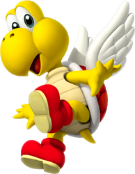 Koopa Paratroopa artwork from Super Mario Run