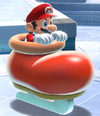 Mario in an Ice Skate in Super Mario 3D World + Bowser's Fury