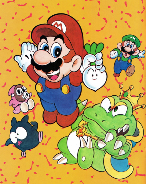 File:SMB2 - Nintendo Power Promotional Artwork.png