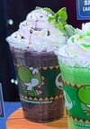 Yoshi's Blueberry Ube Smoothie from Super Nintendo World