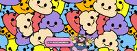 Wario poops all over the screen in Aroma Button
