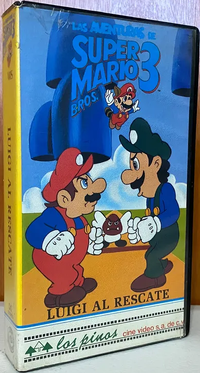 Cover of Las aventuras de Super Mario Bros. 3: Luigi al rescate