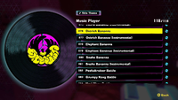 The disc for the song "Ostrich Bananza" in Donkey Kong Bananza