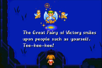 The Great Fairy of Victory in Mario Tennis: Power Tour