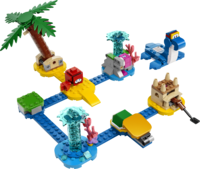 The LEGO Super Mario Dorrie's Beachfront Expansion Set