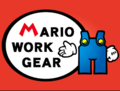 A Mario Work Gear poster from Mario Kart 8