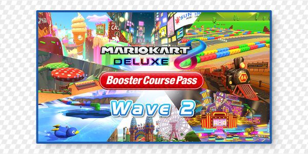 Banner from an opinion poll on the courses in the second wave of the Mario Kart 8 Deluxe – Booster Course Pass