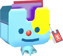 Model of Bagbagtchi from Mario Kart Arcade GP 2