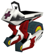 The model of the ROB-LGS from Mario Kart DS