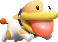 Poochy from Mario Kart Tour