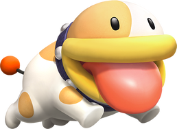 Poochy from Mario Kart Tour