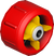 The ScrewNormal_Red tires from Mario Kart Tour