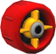 The ScrewNormal_Red tires from Mario Kart Tour