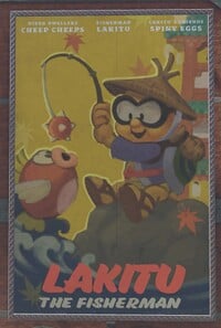 Lakitu The Fisherman advert in Mario Kart World