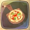 First tier of the pizza Dash Food