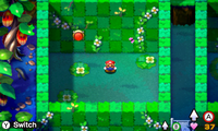 Screenshot of Mini-Mario in Mario & Luigi: Superstar Saga + Bowser's Minions