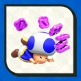 Image shown with the "Blue Toad" option in an opinion poll on the playable characters of Super Mario Bros. Wonder