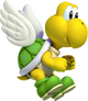 Koopa Paratroopa artwork from New Super Mario Bros. U