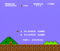 The Power Player Super Joy III featuring an unauthorized copy of Super Mario Bros..