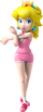 Artwork of Princess Peach for Mario & Sonic at the Olympic Games (reused for Mario & Sonic at the Rio 2016 Olympic Games Arcade Edition)