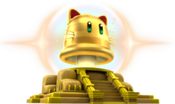 Art of the Giga Bell from Super Mario 3D World + Bowser's Fury