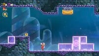 The first 10-flower coin in Jewel-Block Cave in Super Mario Bros. Wonder