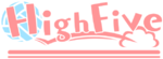 High Five logo from WarioWare: Get It Together!