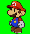 Mario's front sprite.