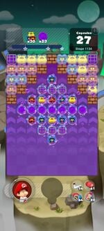 Stage 1134 from Dr. Mario World