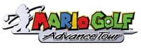 The logo for Mario Golf: Advance Tour