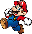 Mario jogging