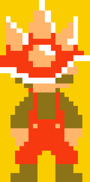File:Mario (Spiny Helmet) - Super Mario Maker.png