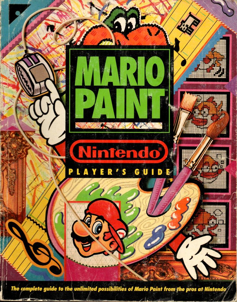 Mario paint play. Mario Paint. Mario Paint Snes. 1992 Mario Paint. Mario Paint Guidebook.