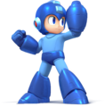 Mega Man's artwork in Super Smash Bros. for Nintendo 3DS / Wii U