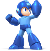 Mega Man's artwork from Super Smash Bros. for Nintendo 3DS / Wii U