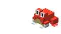 Red Kleptoad (Super Mario Mash-up, eating)