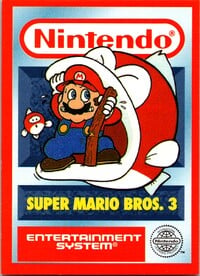 One of the Nintendo Collector Cards