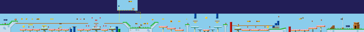 File:NSMB2 map 4A.png - Super Mario Wiki, the Mario encyclopedia