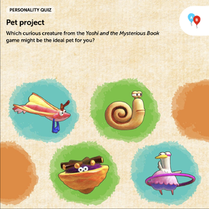 Thumbnail of the Pet project personality quiz