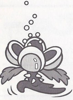 A Pompon Flower from Super Mario Land.