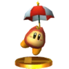 Trophy of a Parasol Waddle Dee in Super Smash Bros. for Nintendo 3DS