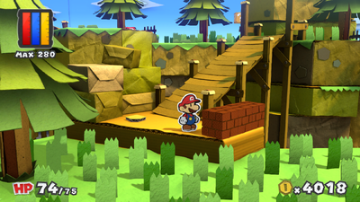Fourth, fifth and sixth ? Blocks in Sunglow Ridge of Paper Mario: Color Splash.