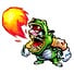 Artwork of Dragon Wario from Wario: Master of Disguise