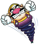 Bouncy Wario from Wario Land II