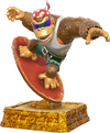 Statue of Funky Kong from Donkey Kong Bananza
