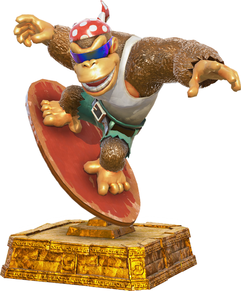 File:DKB Statue Funky Kong.webp