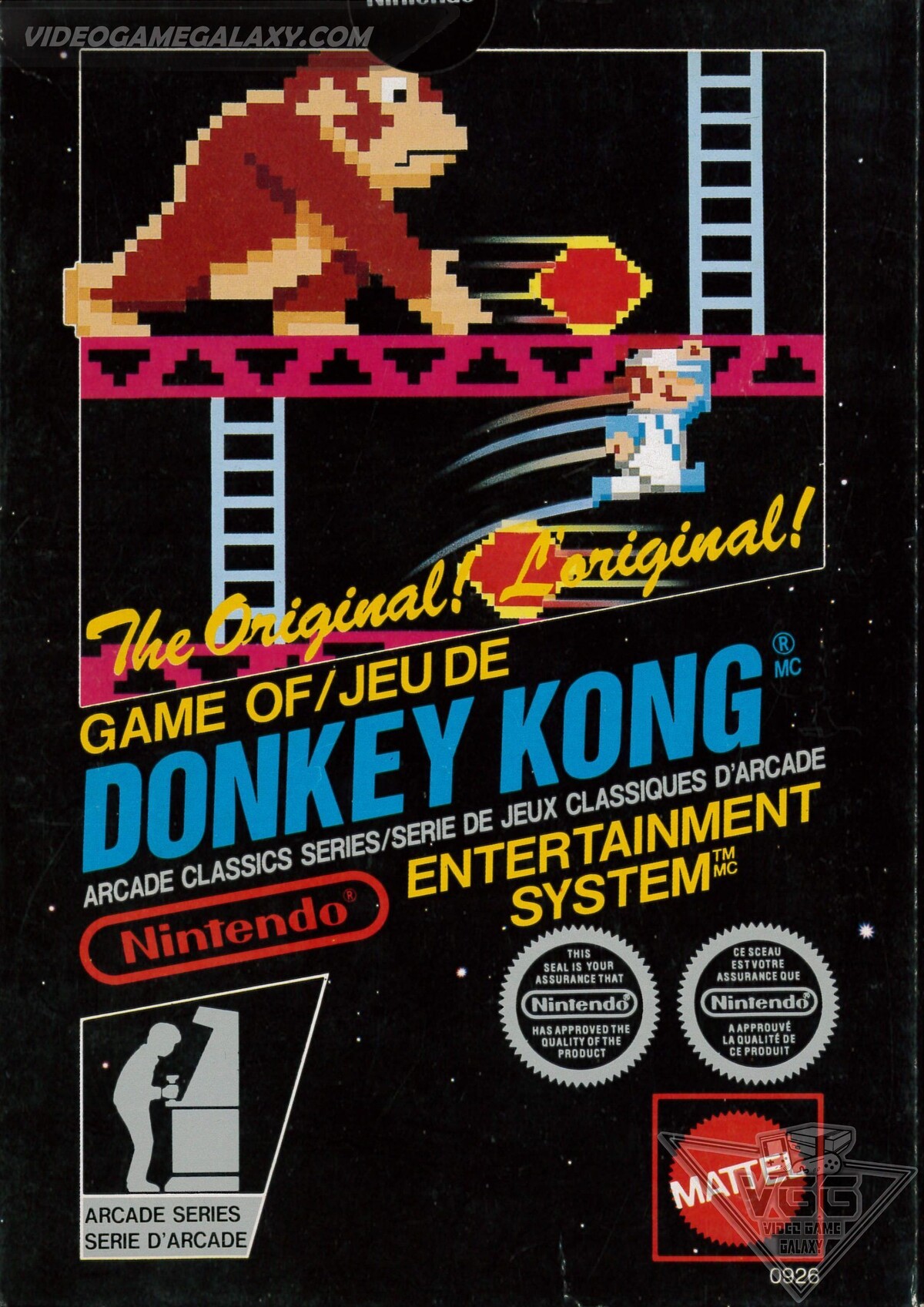 File:Donkey Kong NES Box CAN.jpg - Super Mario Wiki, the Mario encyclopedia