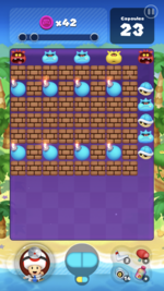 Stage 90 from Dr. Mario World