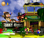 Funky's Flights II in Donkey Kong Country 2: Diddy's Kong Quest